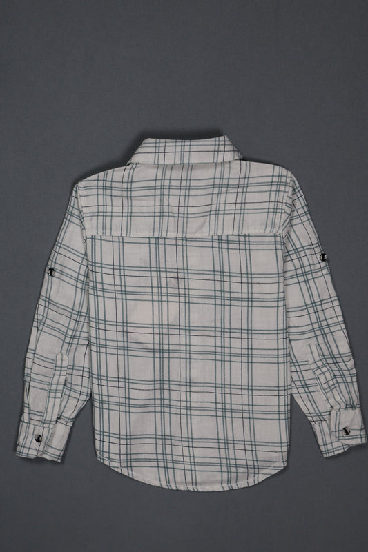 Cotton full hand shirt