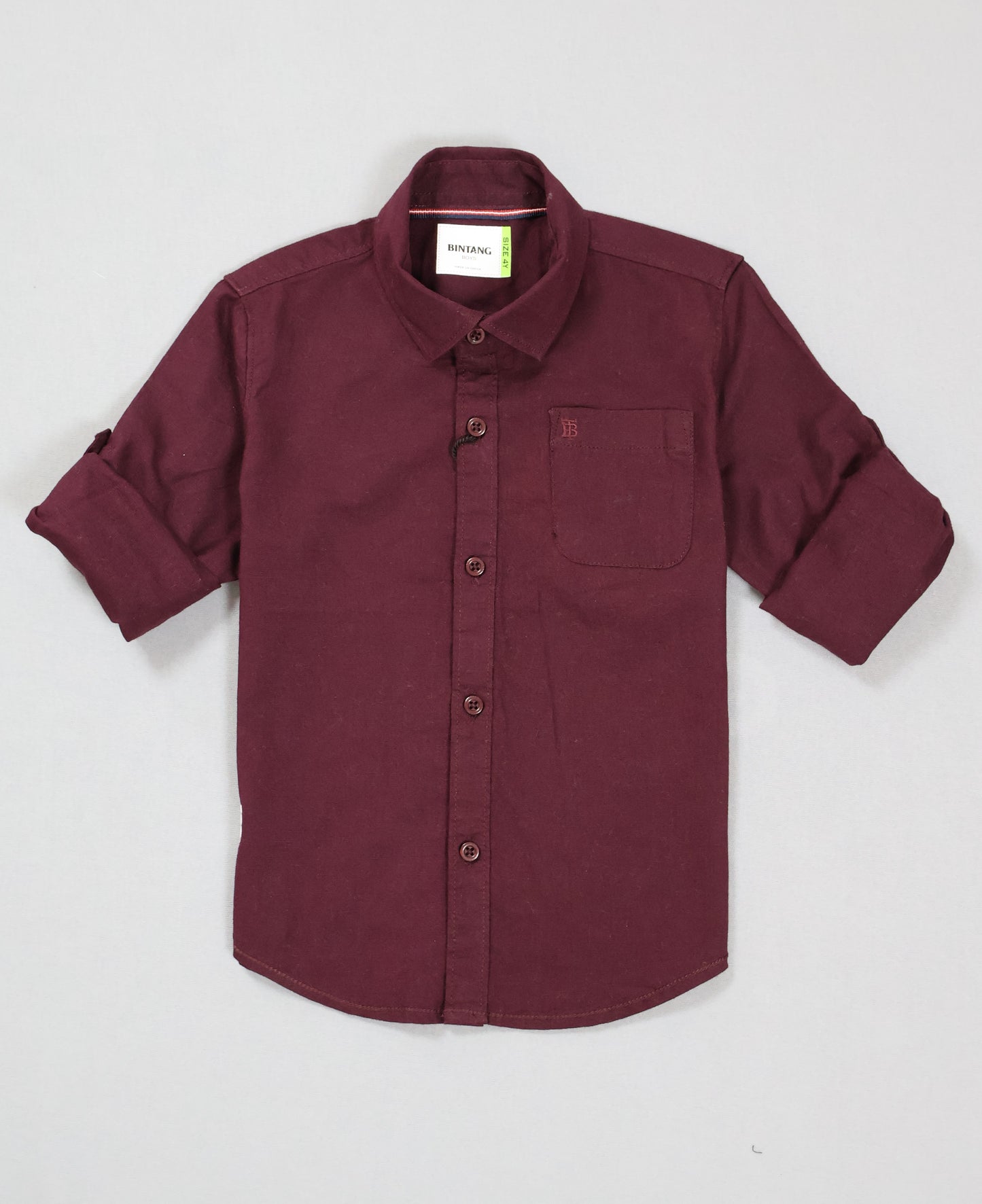Pure cotton plain shirt
