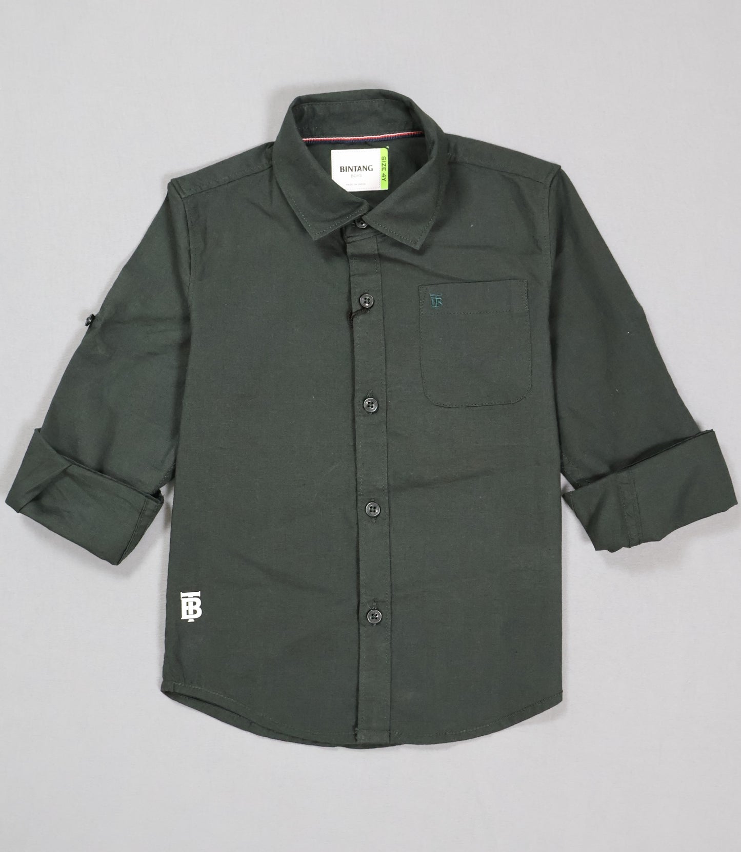 Pure cotton plain shirt