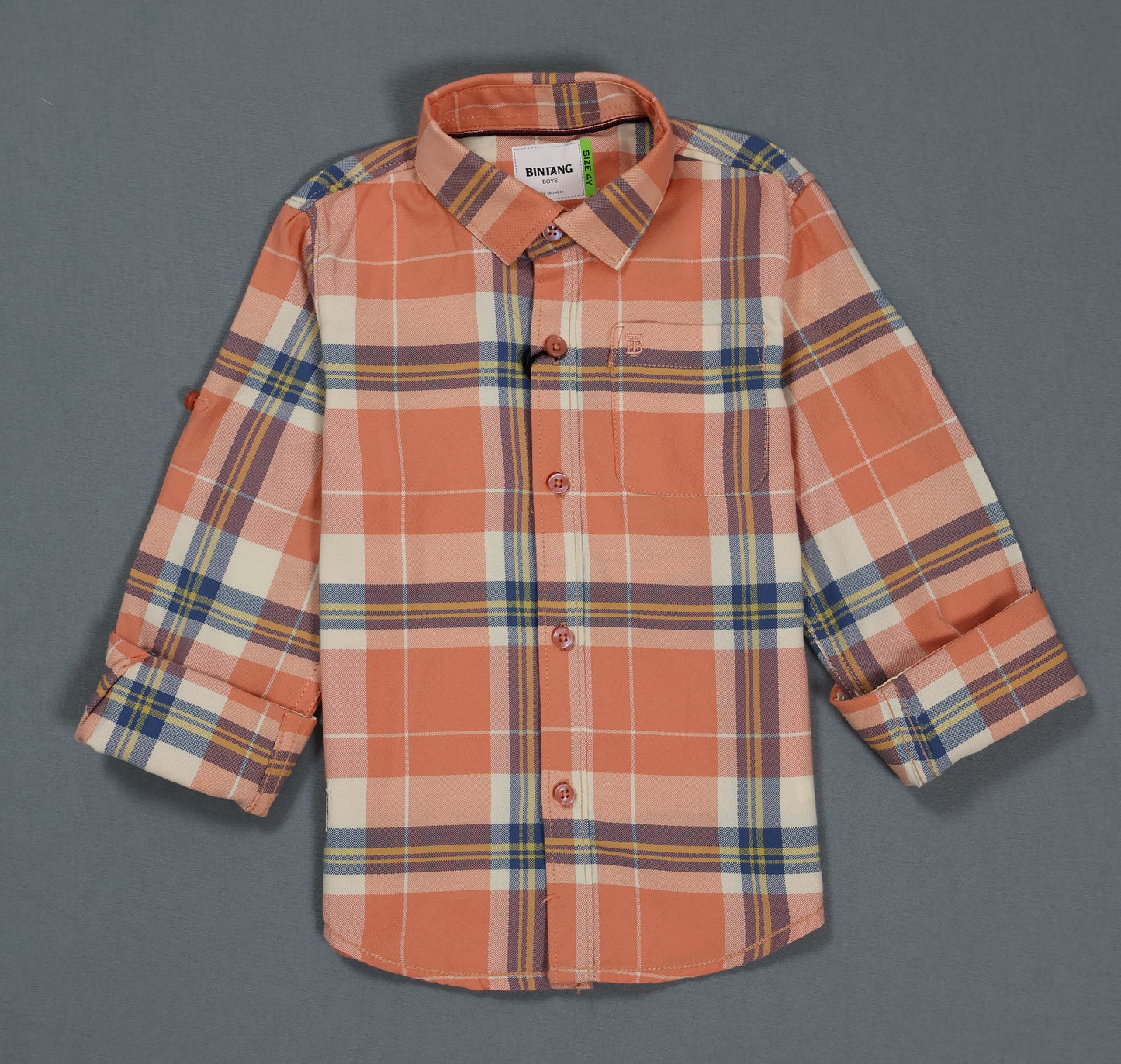 Pure cotton full hand shirt