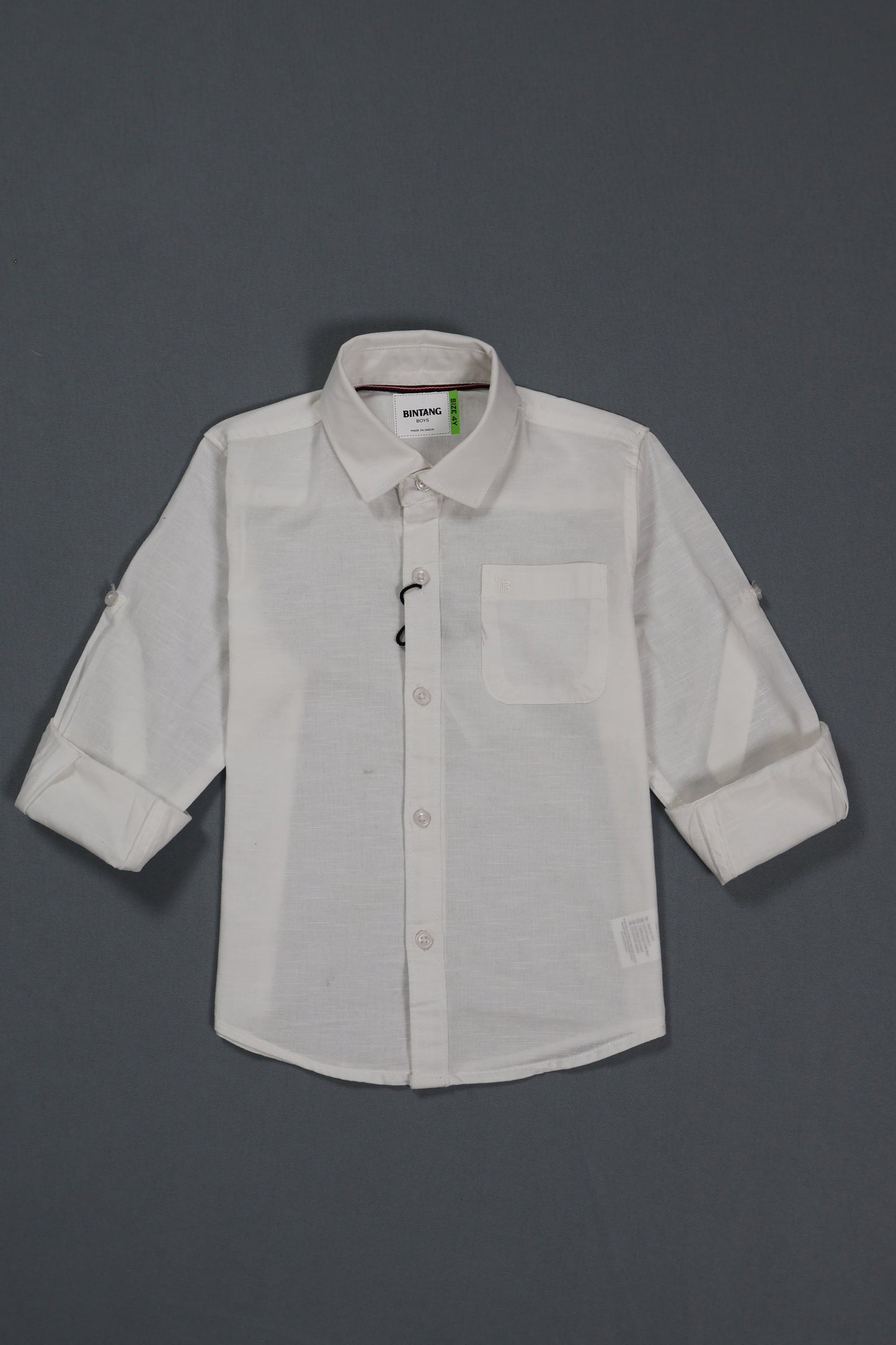 Pure cotton plain shirt