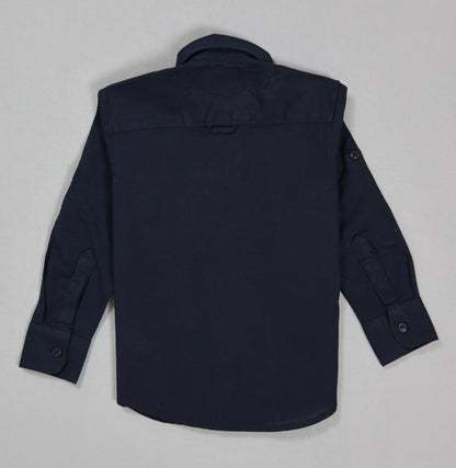 Pure cotton plain shirt