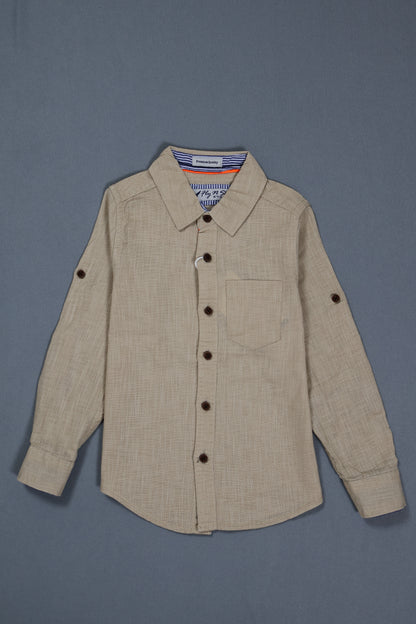 Cotton full hand shirt