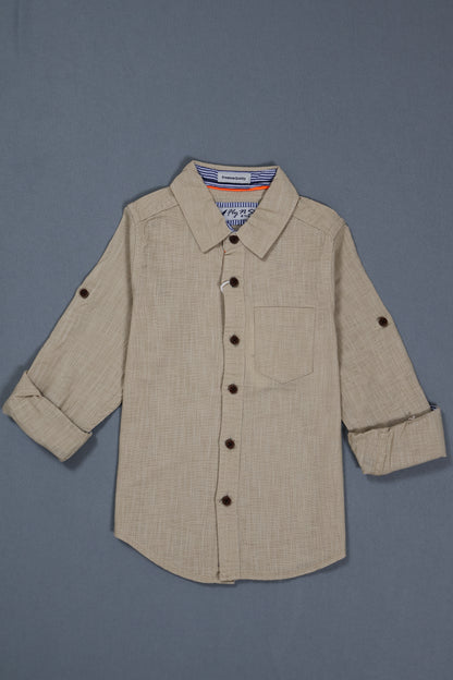 Cotton full hand shirt