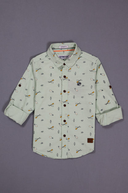 Cotton full hand shirt
