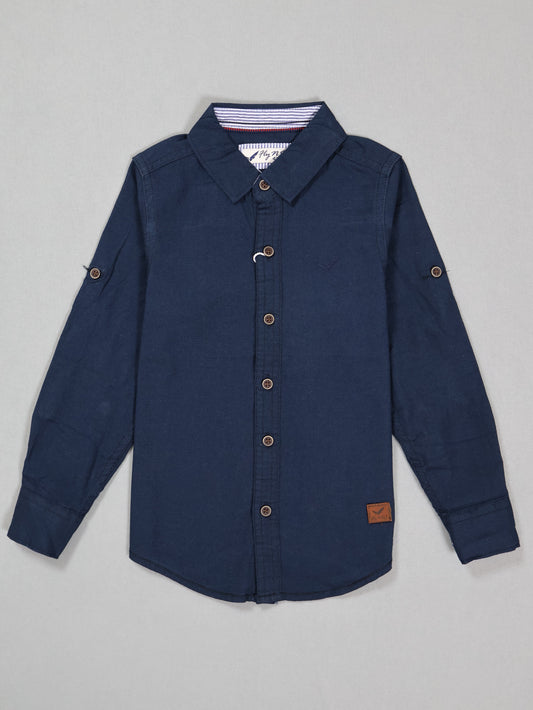 Pure cotton plain shirt