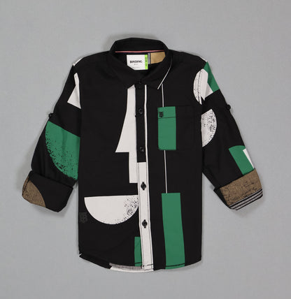 Cotton fancy full hand shirt