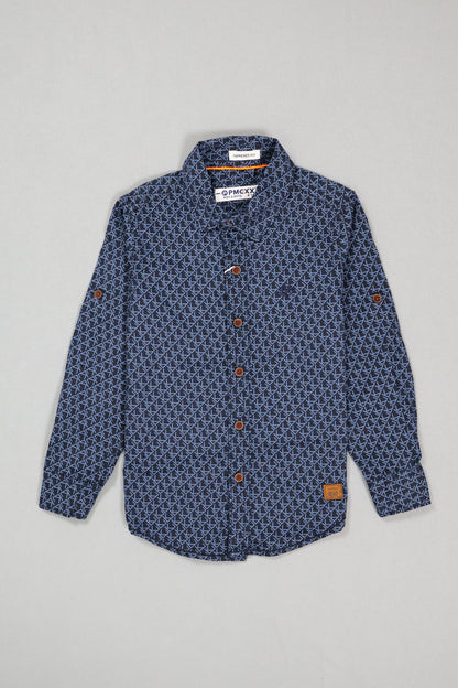Cotton full hand shirt