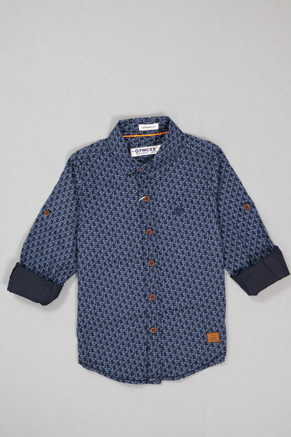 Cotton full hand shirt