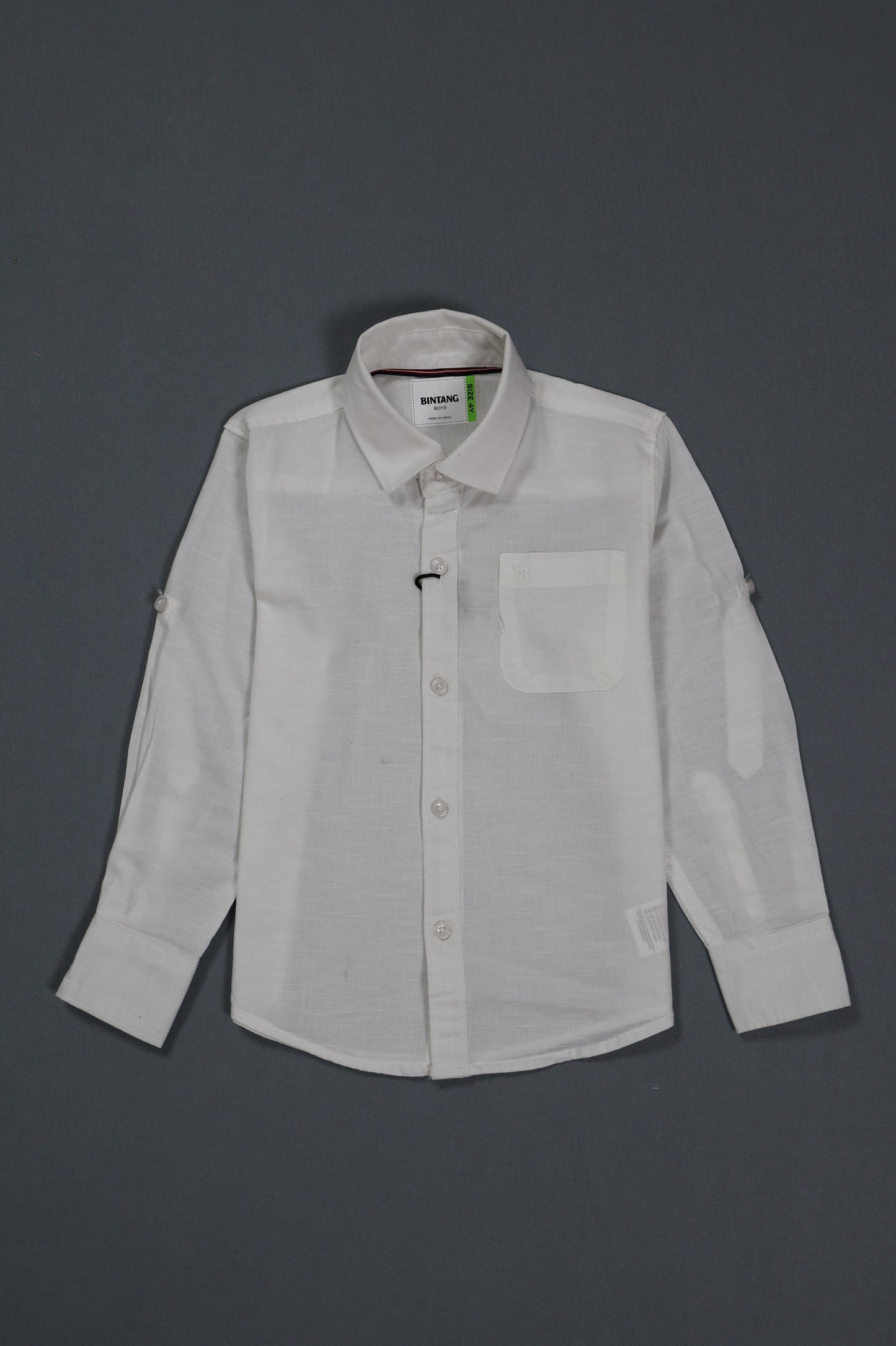 Pure cotton plain shirt