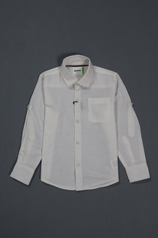 Pure cotton plain shirt