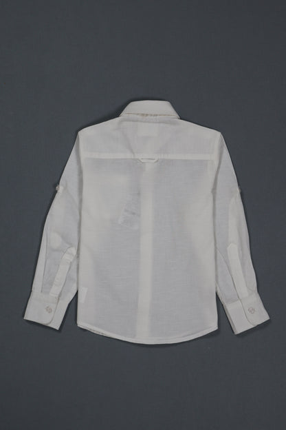 Pure cotton plain shirt