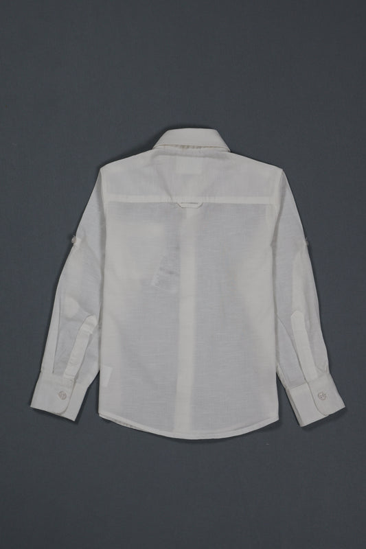 Pure cotton plain shirt