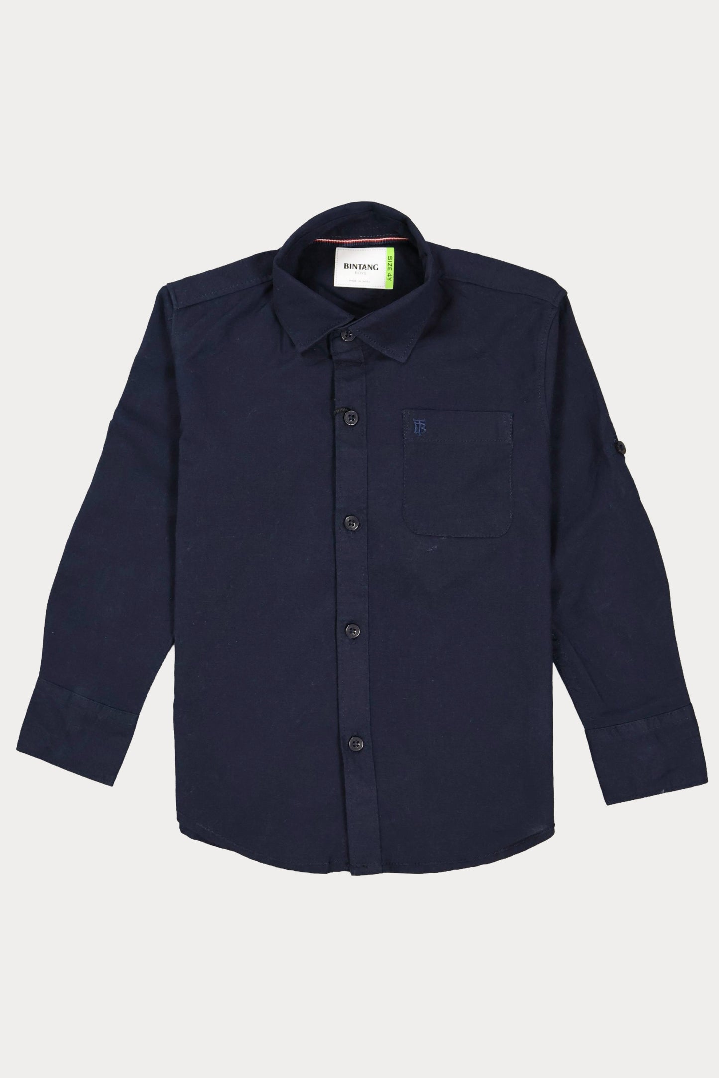 Pure cotton plain shirt