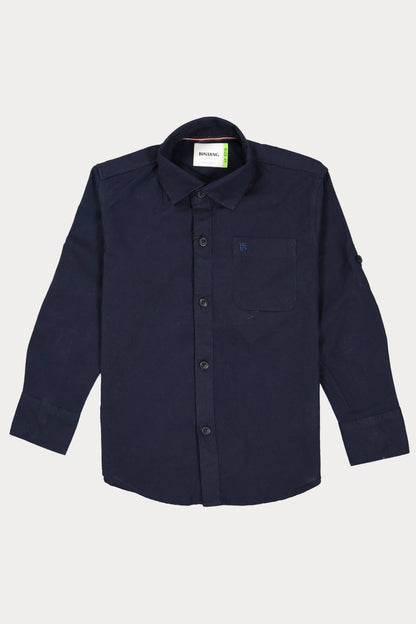 Pure cotton plain shirt