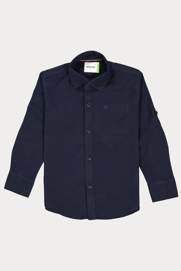 Pure cotton plain shirt