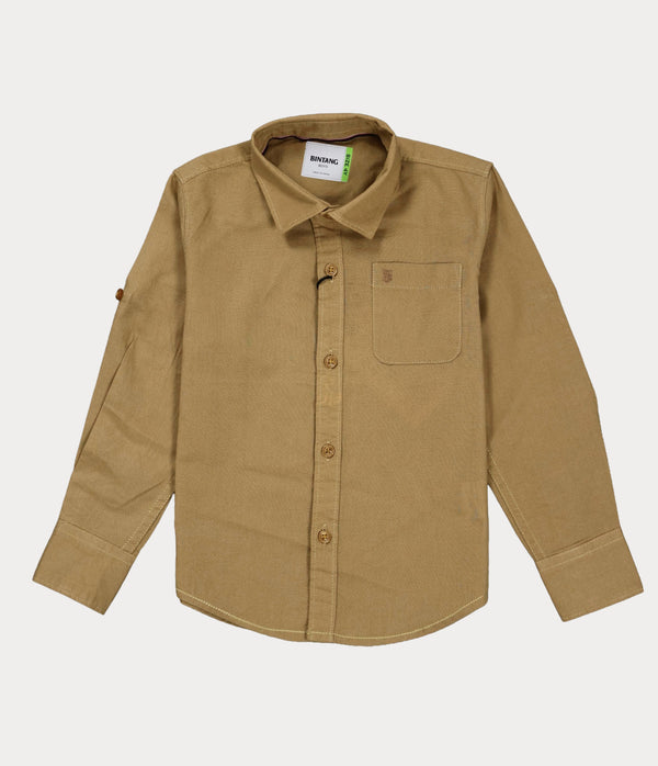 Pure cotton plain shirt