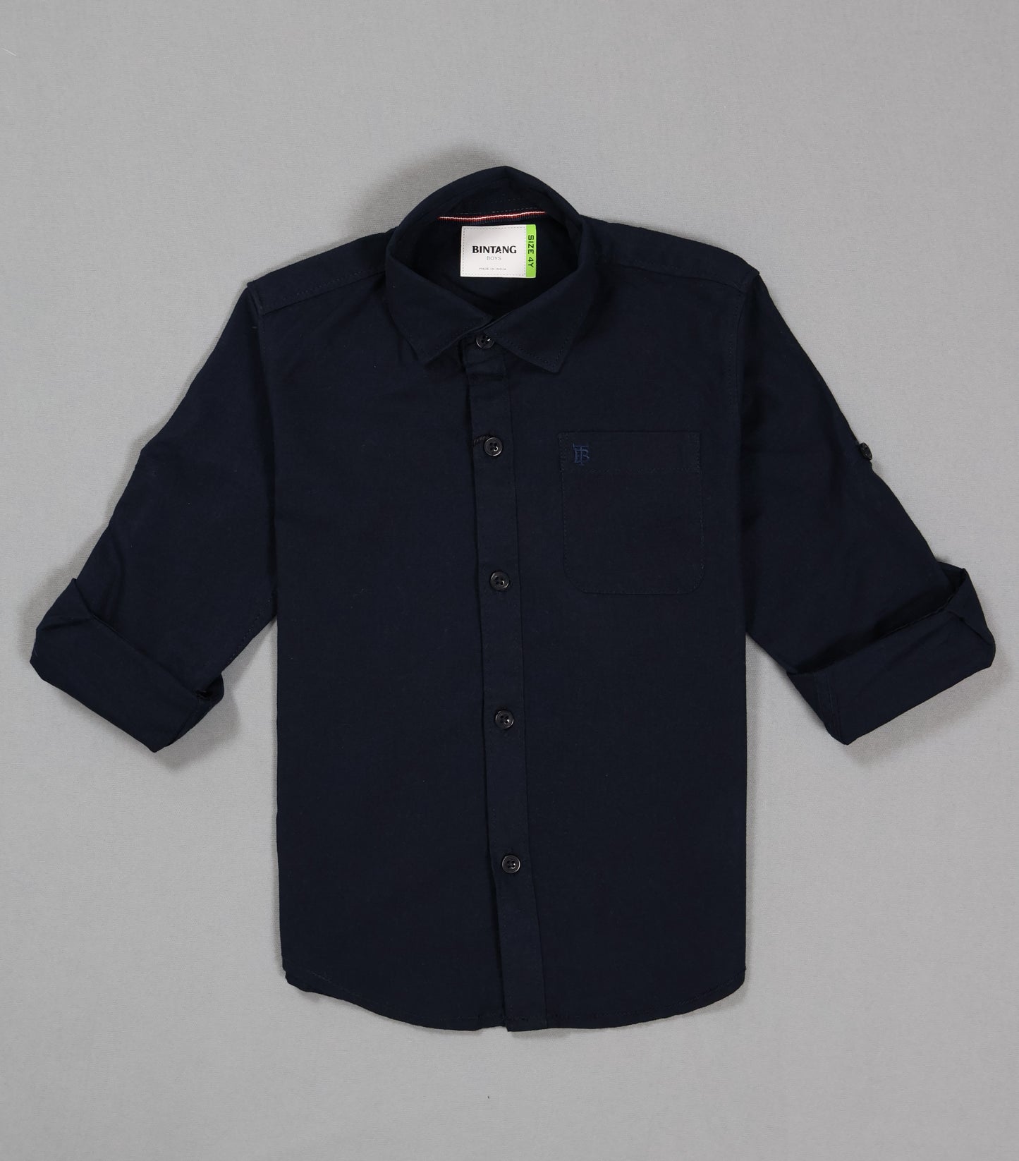 Pure cotton plain shirt