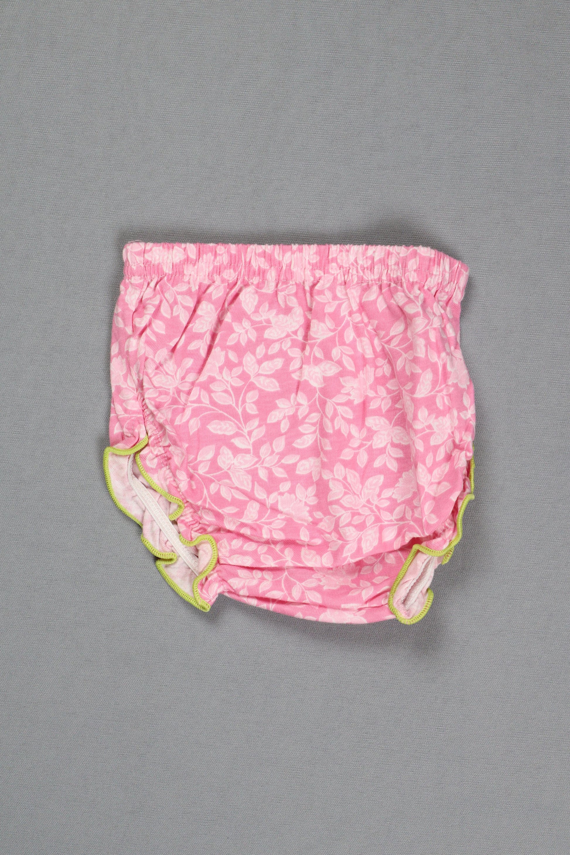 Fyst Single Jercy Floral Print Summer Frock for Girls - Green & Pink - Fyst Fashion