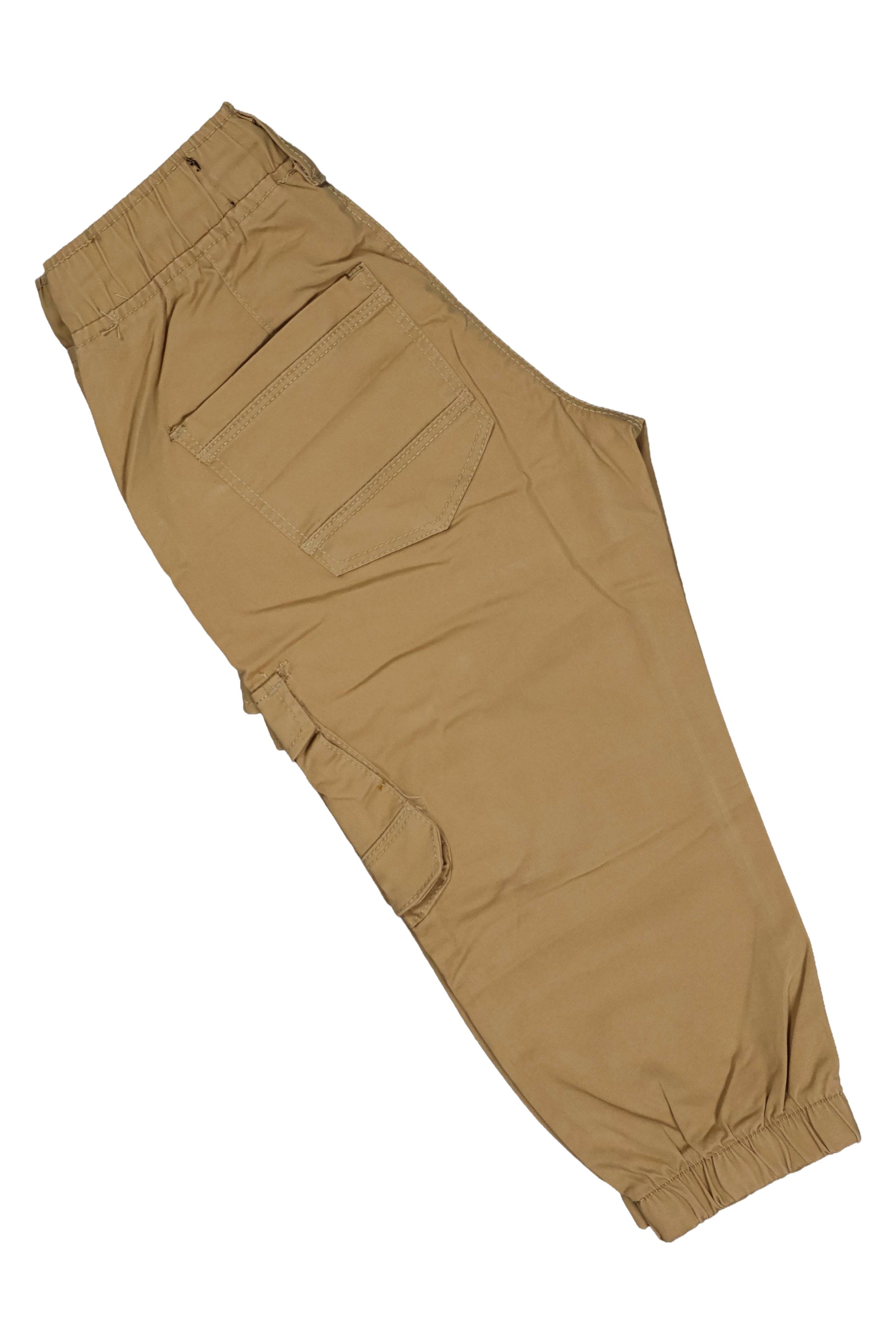 Tan pants on a white background