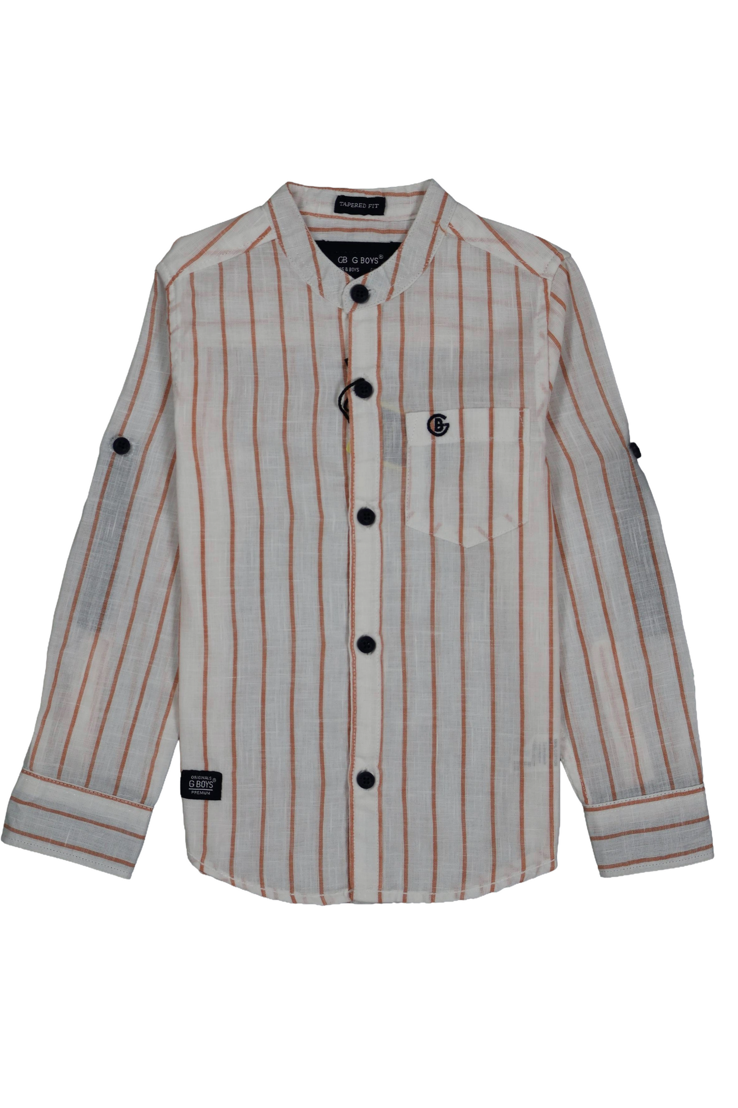 Cotton chinese colar shirt