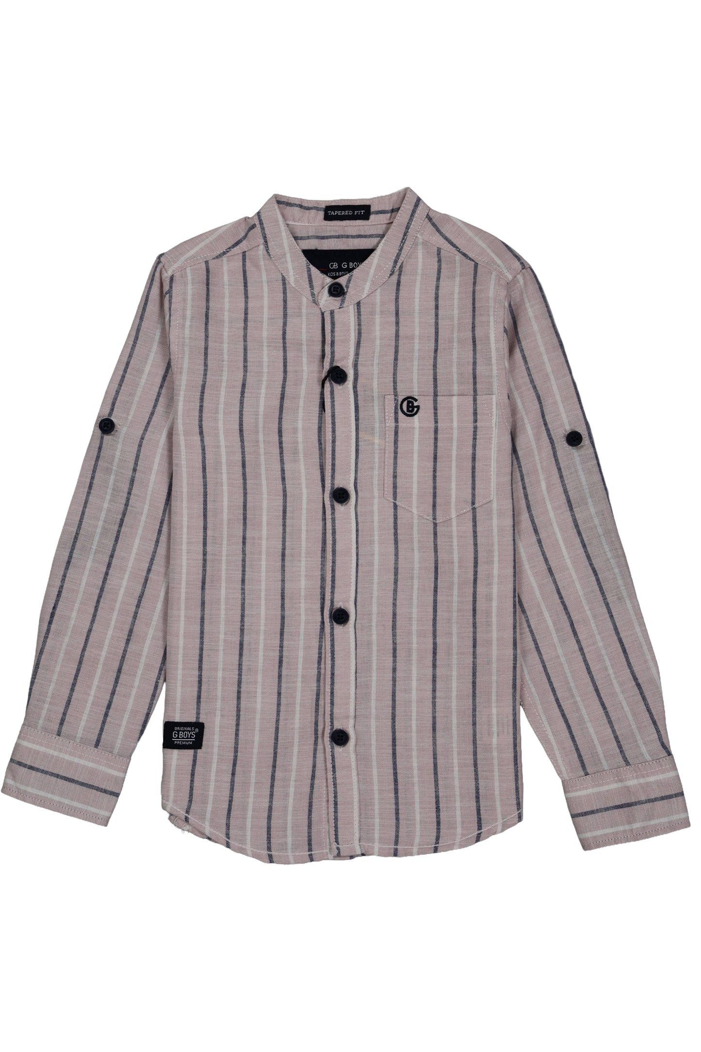 Cotton chinese colar shirt