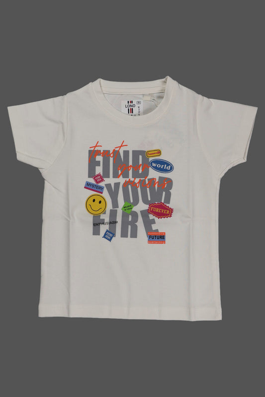 Fabric canvas t-shirt