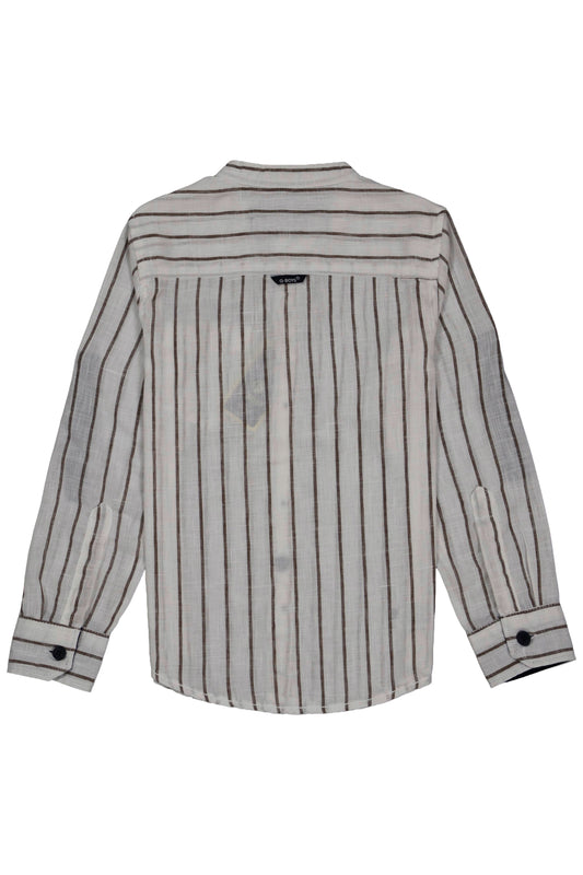 Cotton chinese colar shirt