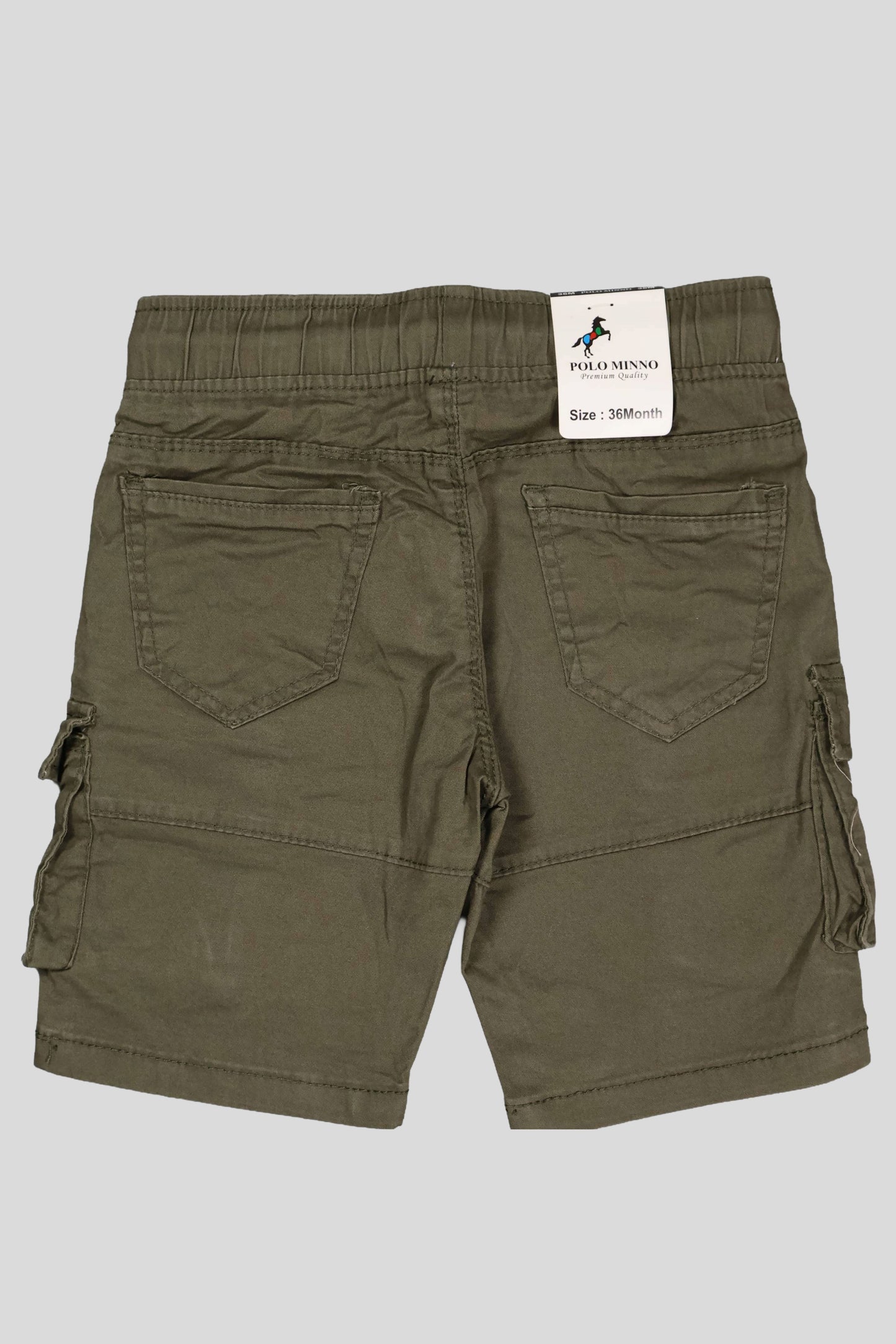 Cotton cargo shorts