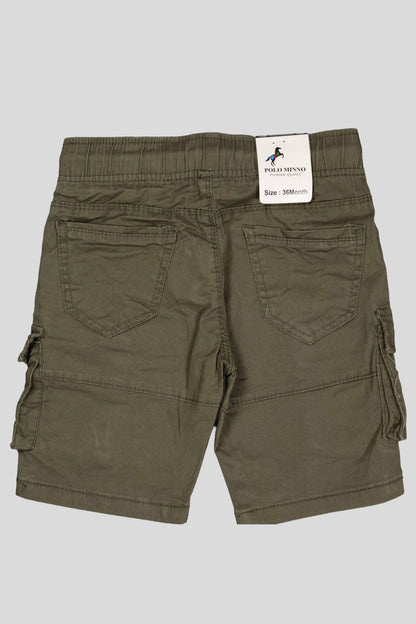 Cotton cargo shorts