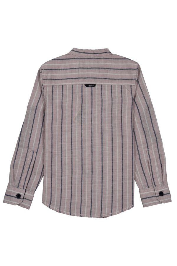 Cotton chinese colar shirt