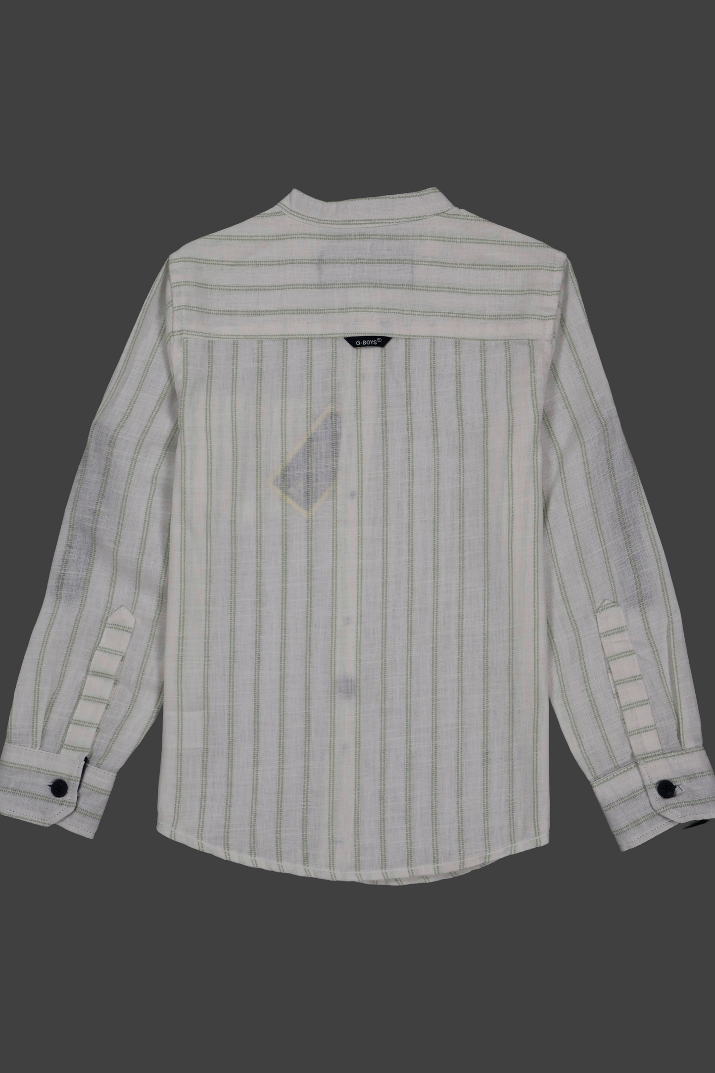 Cotton chinese colar shirt