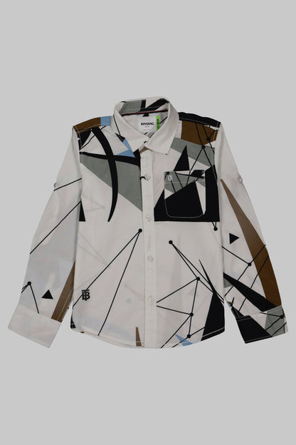 Cotton fancy full hand shirt