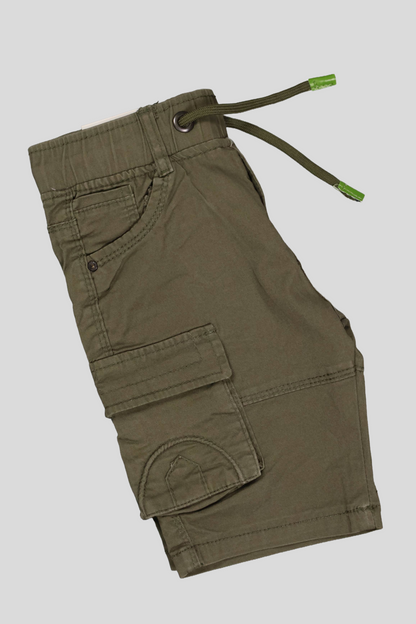 Cotton cargo shorts