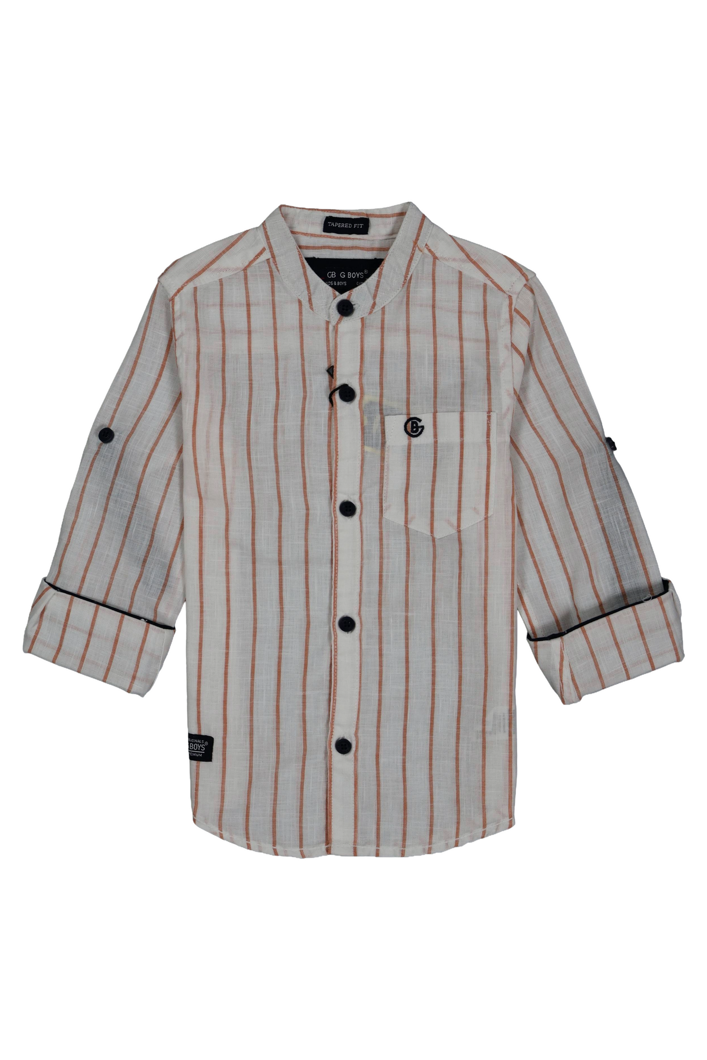 Cotton chinese colar shirt