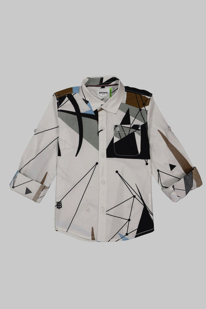 Cotton fancy full hand shirt