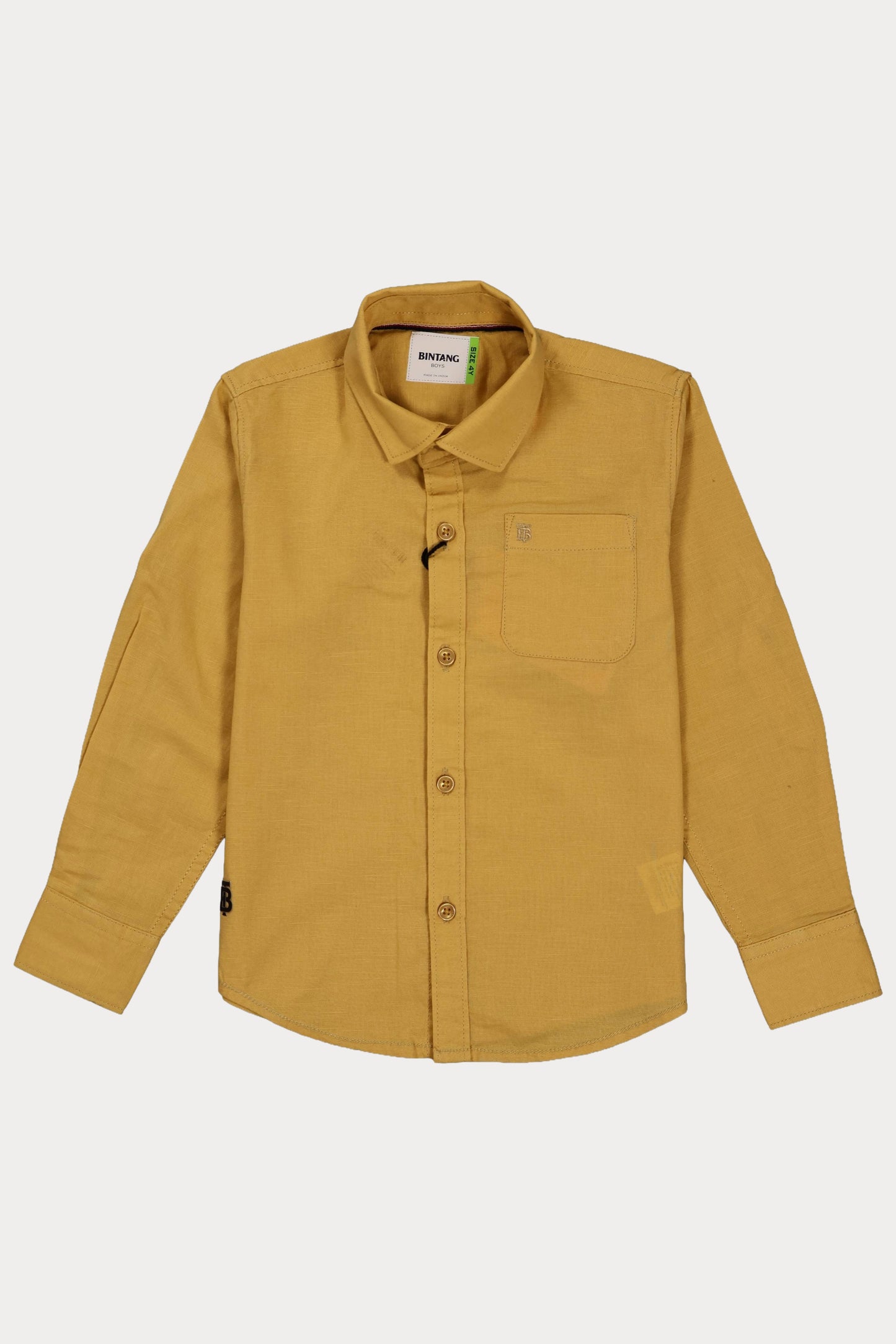 Pure cotton plain shirt