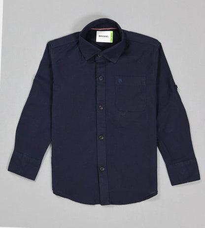 Pure cotton plain shirt